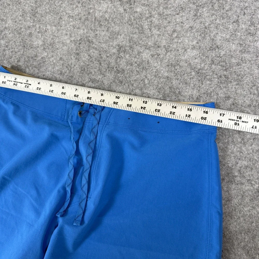Patagonia Board Shorts Mens 33 Blue Stretch Planing Swim Trunks NEW Without Tags